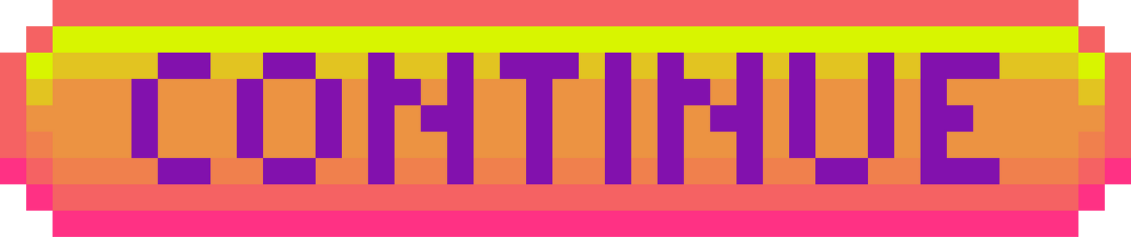 continue button pixel art icon